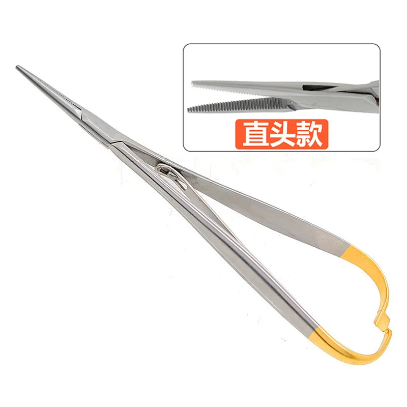 Dental Orthodontic Mathieu Needle Holder Standard 14cm Extra Fine Beak Forceps Plier Surgical Instruments Dental Laboratory Equi