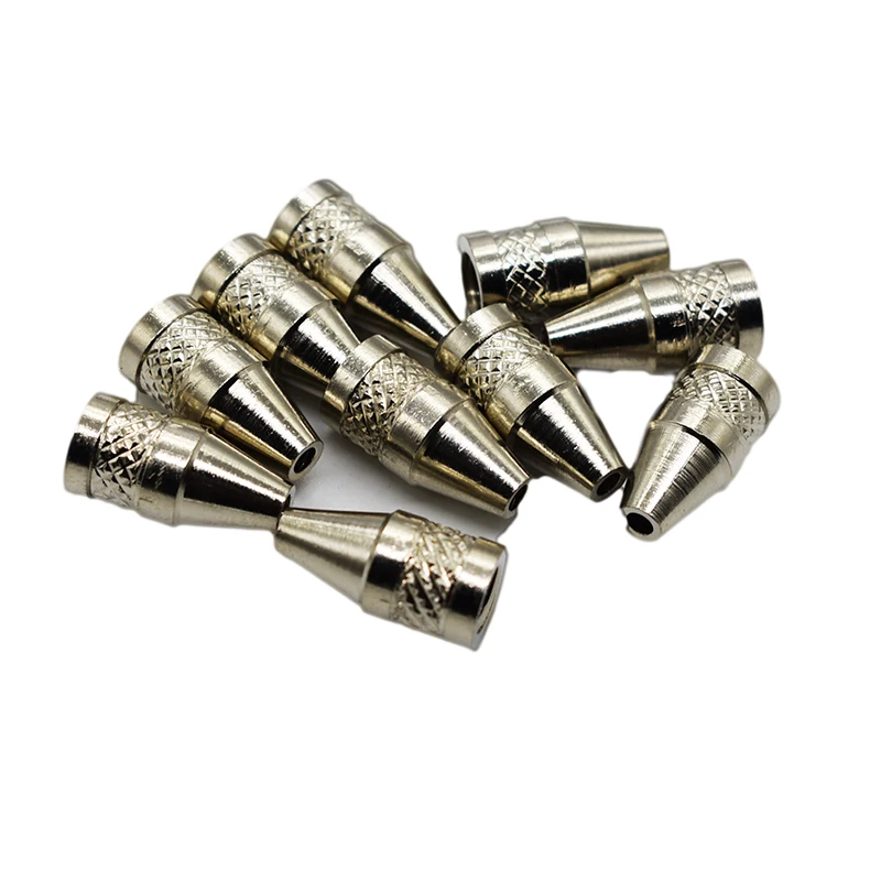 10pcs 실용적인 2mm 금속 노즐 철 팁 전기 진공 솔더 빨판/Desoldering 펌프 용접 도구