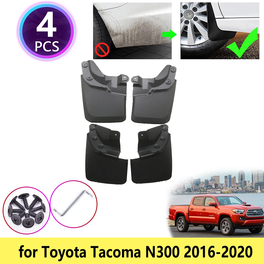 

Брызговики для Toyota Tacoma N300, 2016, 2017, 2018, 2019, 2020