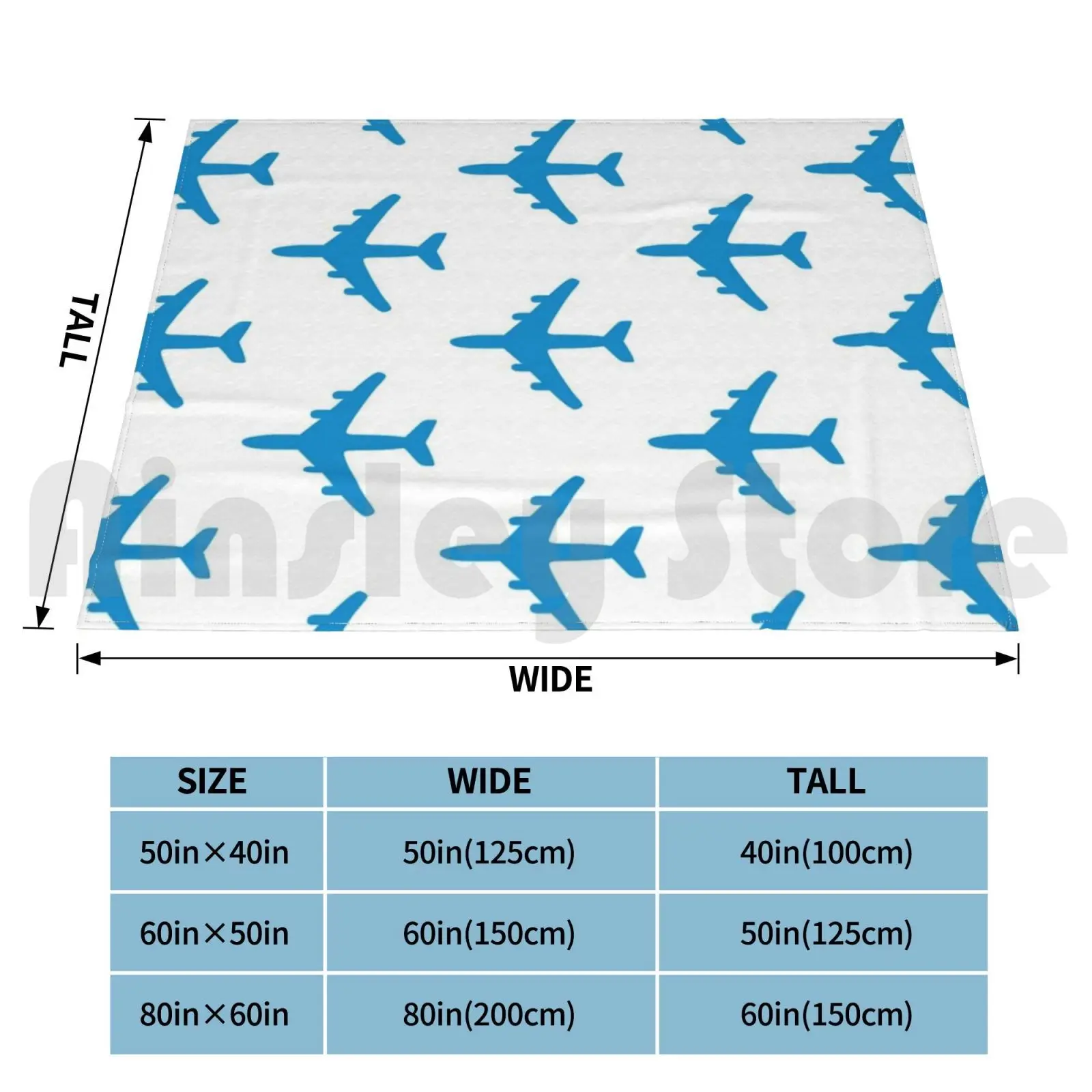 Plane Blanket For Sofa Bed Travel Plane Fly Pilot