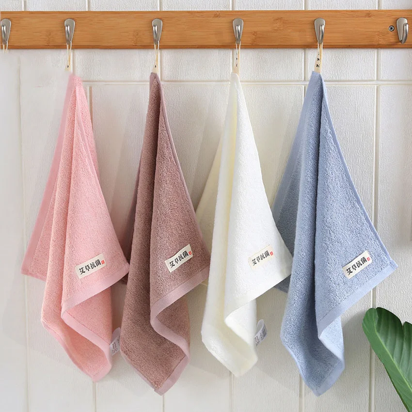 

Bamboo Fiber 3pcs Towel Set Antibacterial Antibacterial Face Towel Good Absorption Large Towels Household Solid Color for Home
