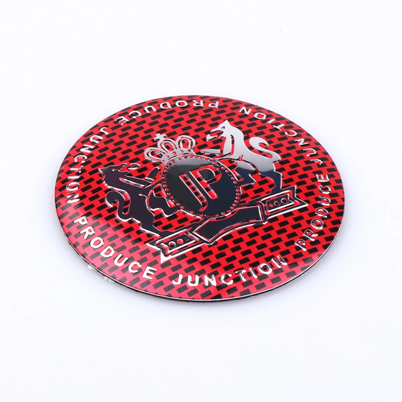 4pcs/lot Car Styling 56mm Aluminum Alloy Car Tyre Wheel Center Hub Cap Sticker JP Junction Produce Emblem Badge Tire Accessories
