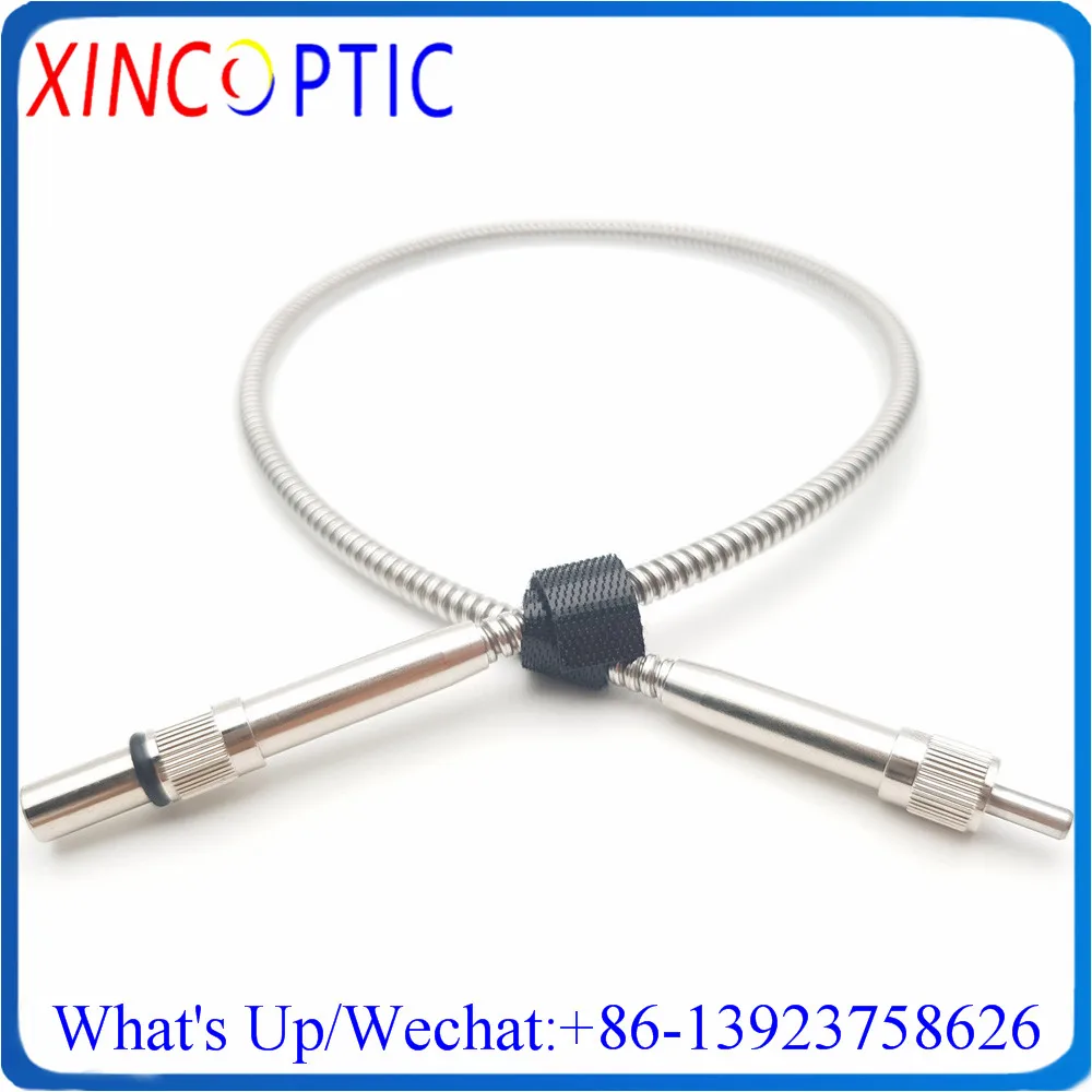 

FC-FC/SMA NIR Optimized Quartz Metal Fiber 105/125um,400-2200nm,NA:0.22,AC,6.0mm 2M Armored Fiber Optical Patch Cord Connector