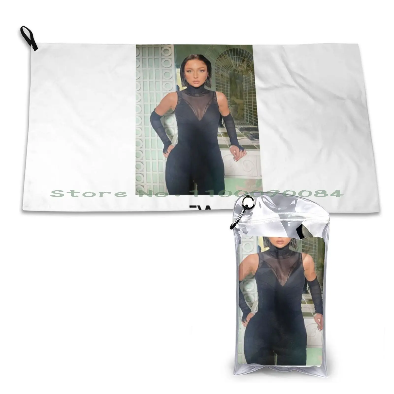 Eva Queen-Color Portrait Quick Dry Towel Gym Sports Bath Portable 2 3 4 5 6 7 8 9 10 11 12 13 14 15 16 17 18 25 26 27 28 29 30