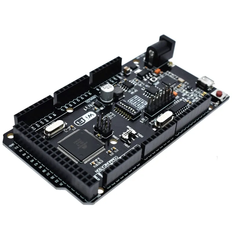 

Mega2560 + WiFi R3 ATmega2560+ESP8266 32Mb memory USB-TTL CH340G. Compatible for Arduino Mega NodeMCU For WeMos ESP8266