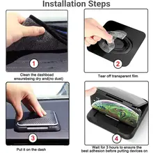 Carbon Fiber Dashboard Phone Holder for 3-7 inch Phones #5