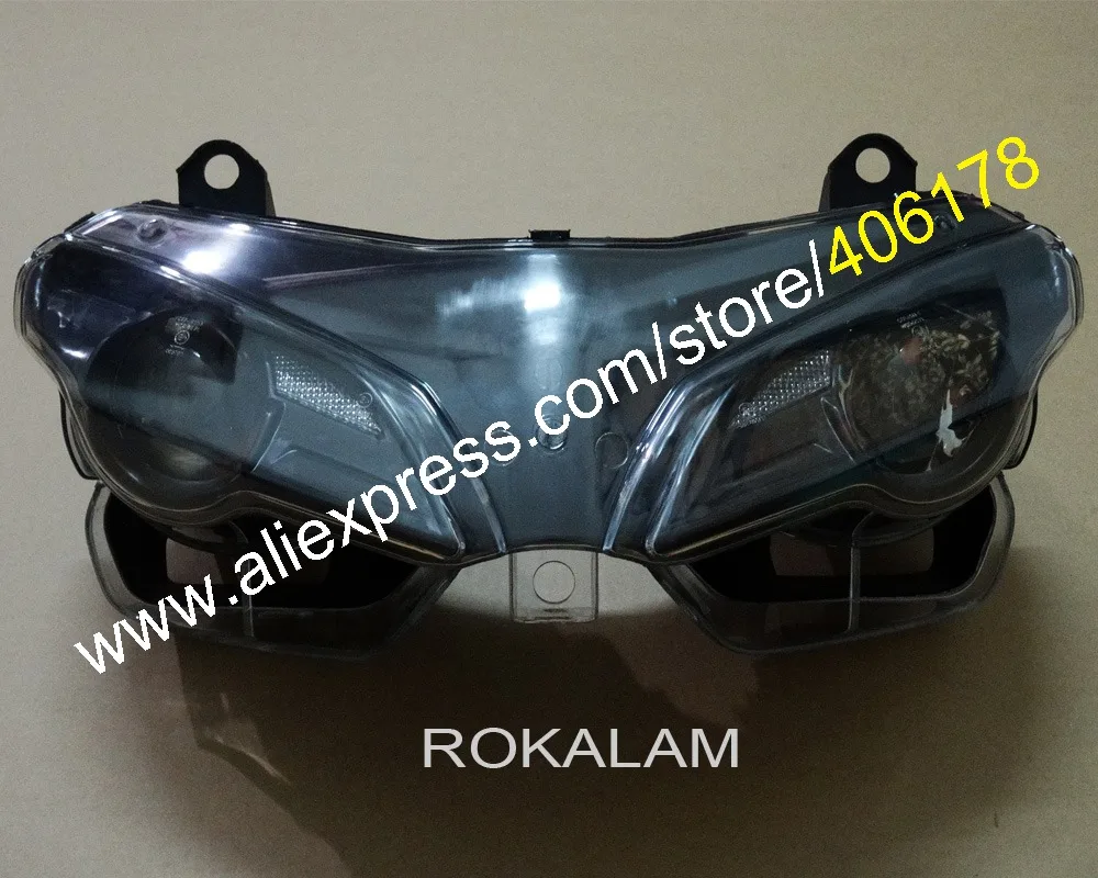 Hot Sales,Motorcycle Headlight Headlamp Assembly For Ducati 1098 2007-2011 / 1198  2008-2013 New Front  Head Light Moto Parts