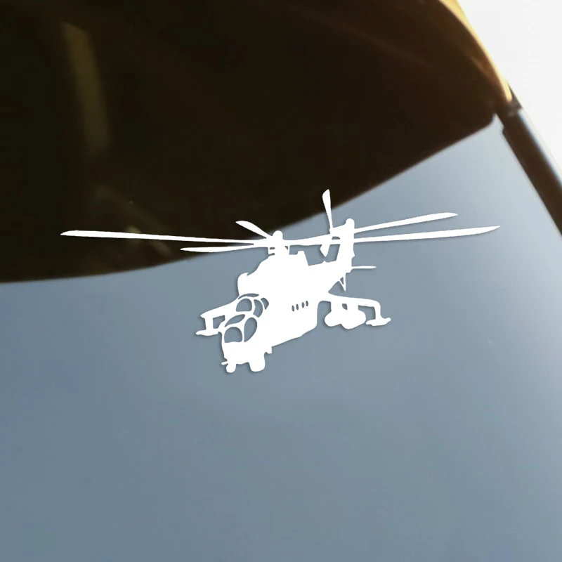 

Вертолет Die-Cut Vinyl Decal Car Sticker Waterproof Auto Decors on Car Body Bumper Rear Window Laptop Choose Size #S60789