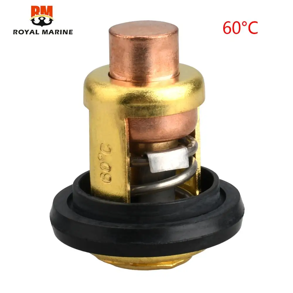 66M-12411 Thermostat 60 Degrees For Yamaha Outboard Motor 4 stroke F5-F15 66M-12411-00 6M-12411-01 boat motor