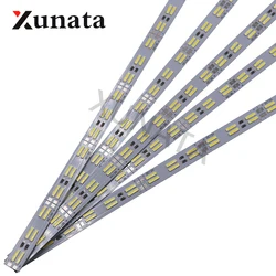 LED Bar Light 7020 Double Row 120leds/m Hard Bar Lights 50cm Cool White Led Hard Strip 5pcs 10pcs 20pcs 50pcs