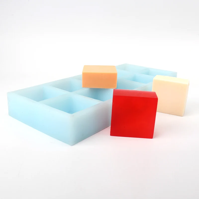 

Handmade Soap Silicone Mold Multicavity Square Soap Supplies Mould