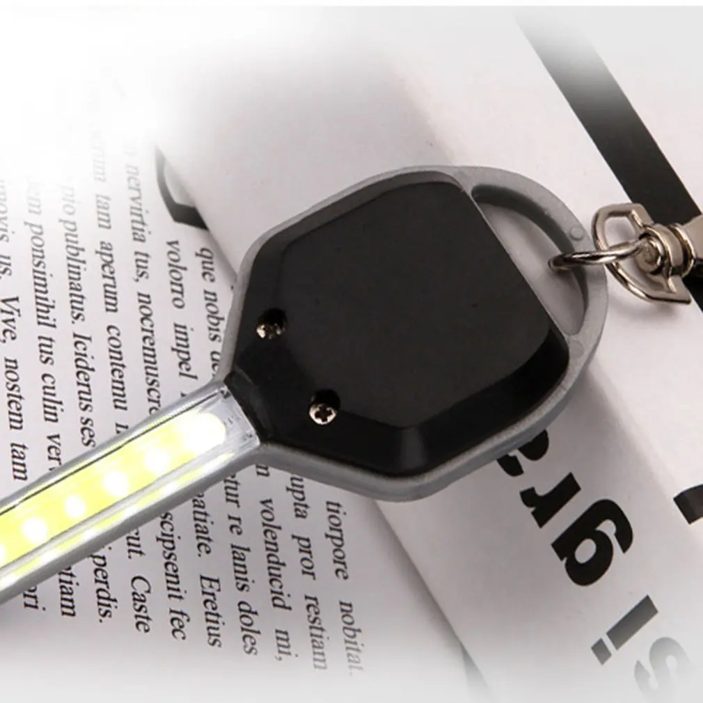 COB LED Key Chain Flashlight Keychain Portable Keyring Light Flashlight Lamp Bag Emergency Camping Lamp Backpack Lights New 2024