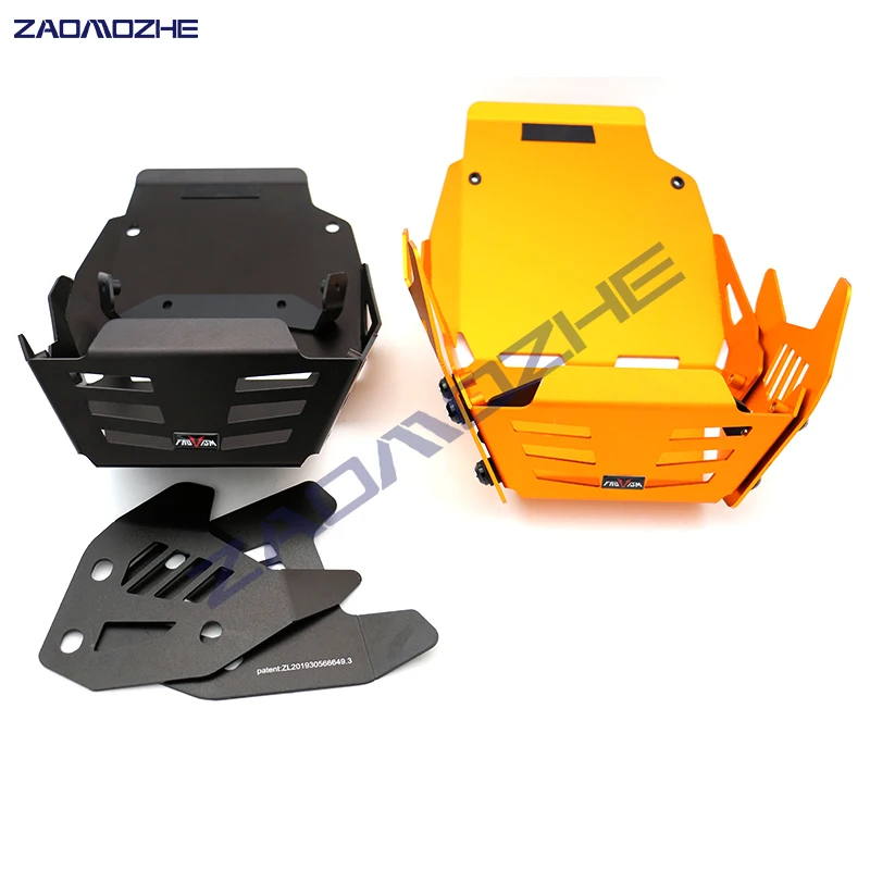 Motorcycle CNC Aluminum Engine Chassis Protective Guard Cover Expedition Skid Plate for KTM DUKE 250 390 DUKE390 2017-2022