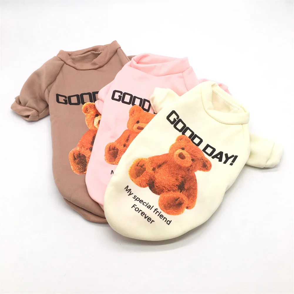 

Pet SuppliesDog Cat Teddy Cute Clothes Fall Winter Warm Bichon Fighting Clothes Fleece Sweater Coat Jacket Chihuahua Pet Clothes