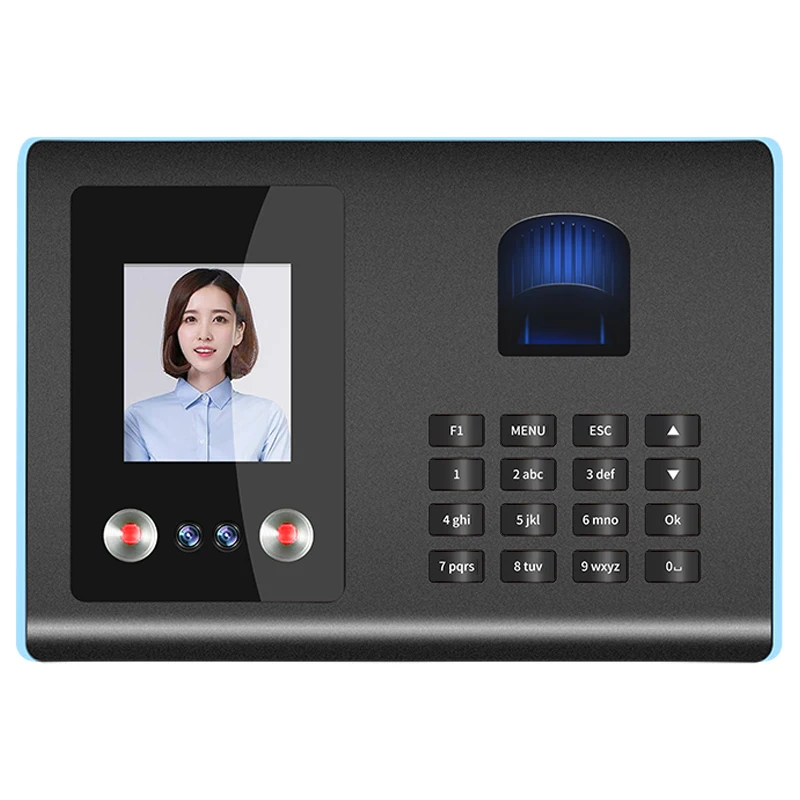 Biometric FaceTime Recording Attendance Machine Wtih 2.8inch TFT Screen Model FA01H