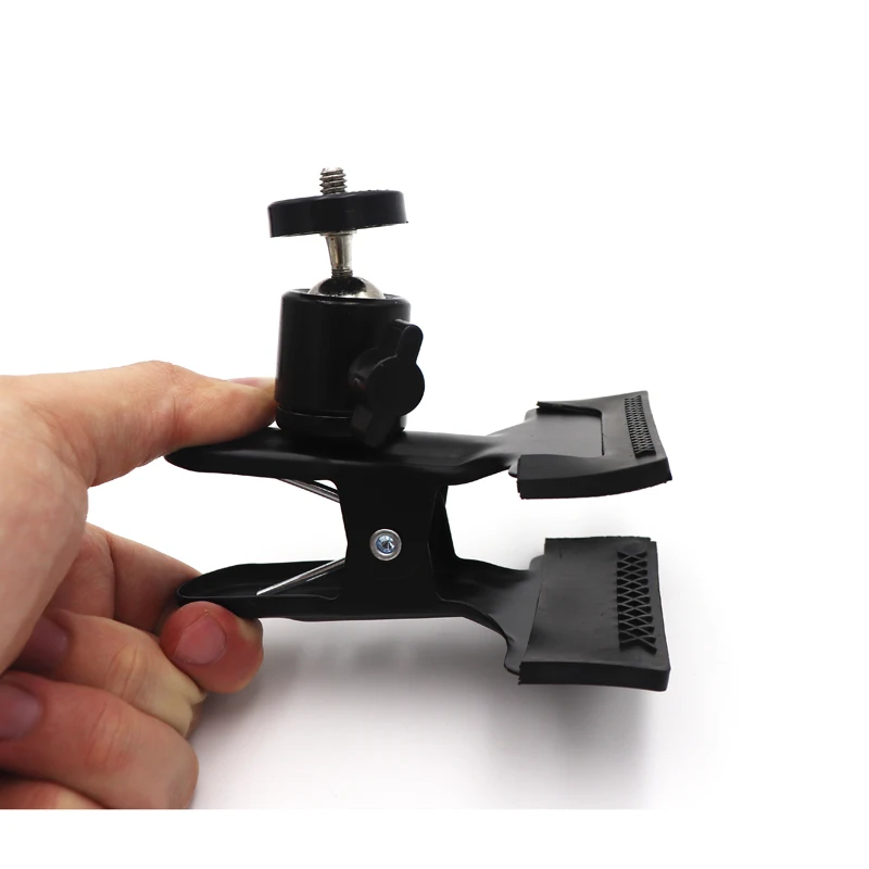 Metallo Treppiedi Staffe E Supporti Multi-funzione Clip Morsetto Del Supporto Del Supporto Con Testa a Sfera Standard di 1/4 "a vite Per morsetto Accessori Per la Fotografia