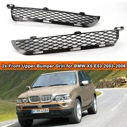 Rhyming Front Bumper Grill Lower Intake Grille Fit For BMW 2004-2006 X5 E53 Facelift Car Accessories 51117116397 51117116398