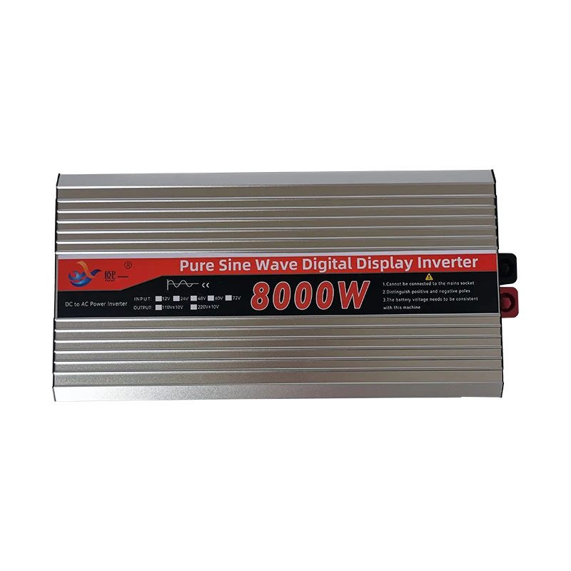 Imagem -02 - Inversor Puro 12v 24v da Potência da Onda do Seno para C.a. 110v 220v Tensão 50hz 60hz 1600w 2200w Conector do Carro Inversor