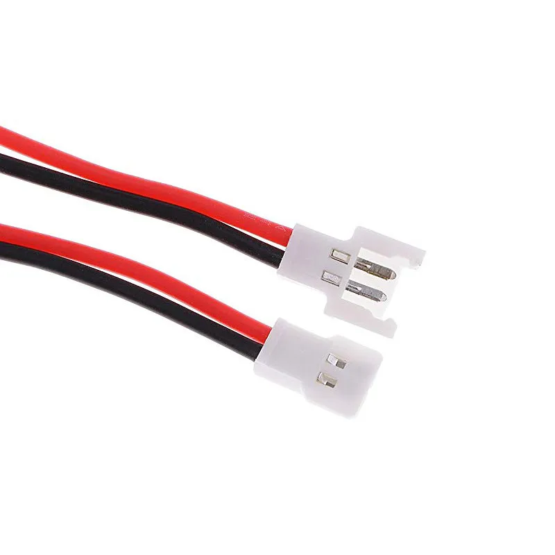 10 Pcs 1S Lipo Battery Balance Charger Cable Molex 51005 Male Female Plug 2.0mm Pitch For indoor drone syma X5C hubsan x4