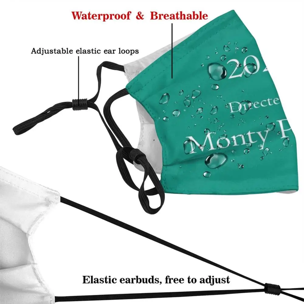 2020 Directed By Monty Python Custom Pattern Washable Filter Pm2.5 Adult Kids Mask Cinema Movies Monty Python 2020 Disaster