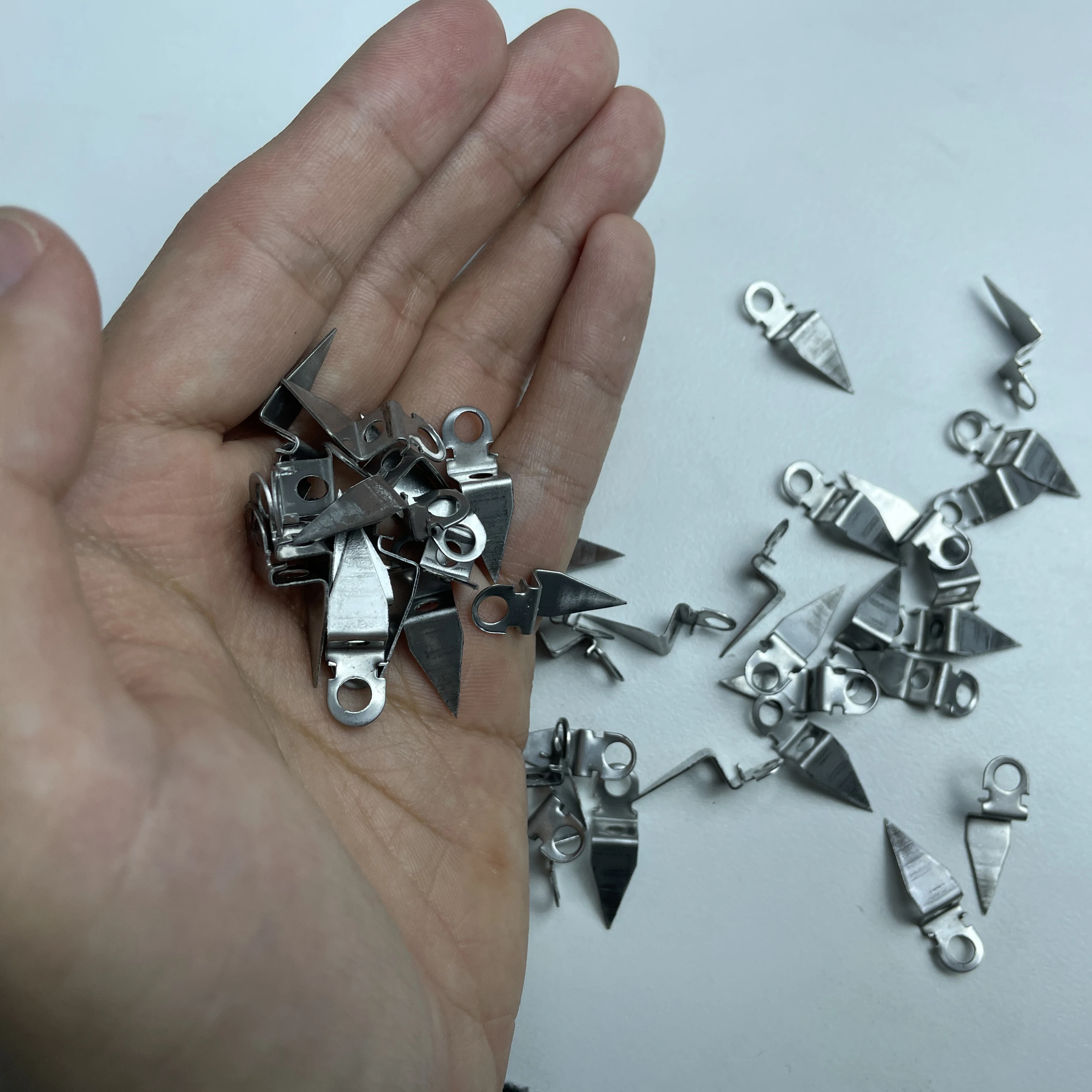 JM01 Stainless Steel Sharp Foot Type Mounting Lug Installation Ear 1000 PCS/Pack