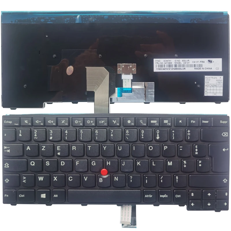 

New French/FR laptop keyboard For Lenovo ThinkPad L440 L450 L460 T431 T431S T440 T440P T440S T450 T450S E431 E440 No backlit