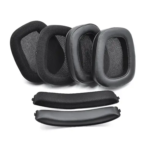 Ear Pads Headband for Logitech G933 G633 G635 G935 G633S G933S Gaming Headset Cushions Earpads Foam Pillow Cover Cup Replacement