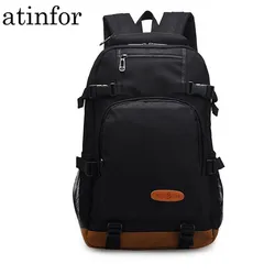 Waterproof Cool Backpack Men Bagpack High Middle School Student Bookbag Black School Bag for Teenagers Boys Girl