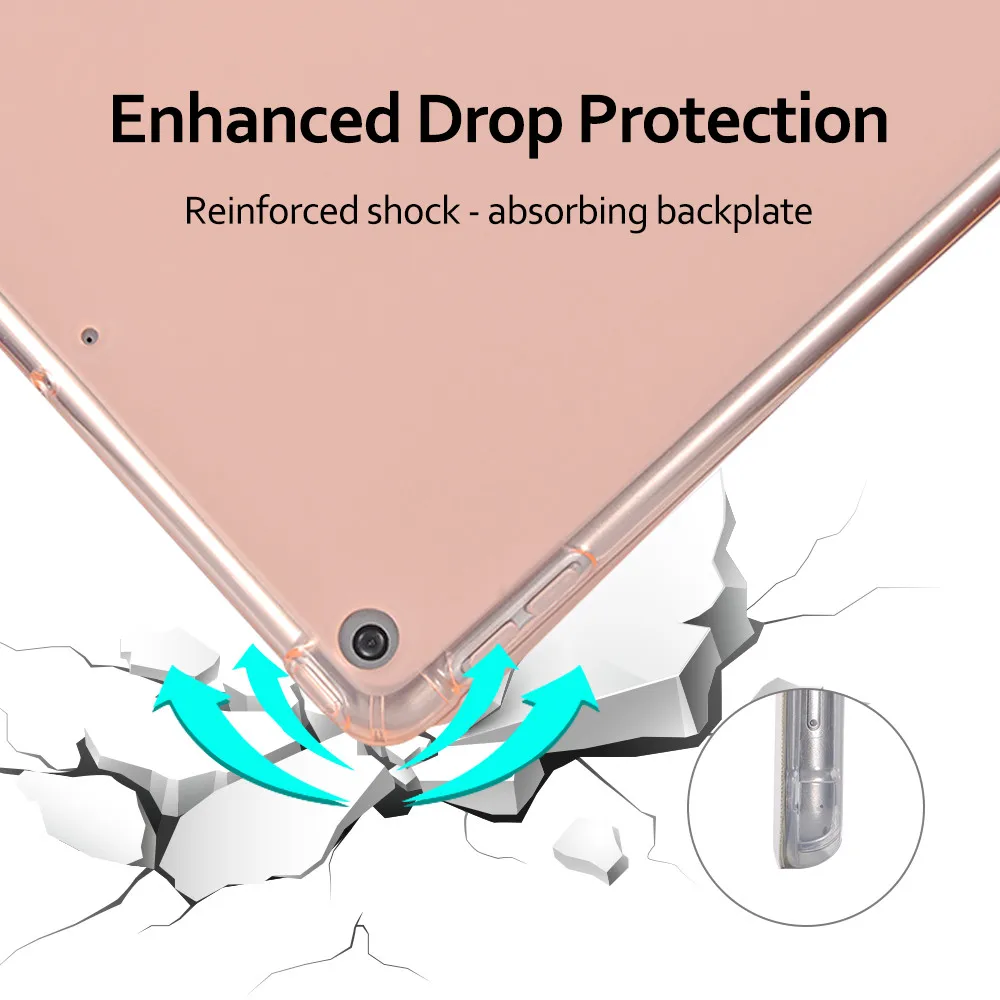 حافظة لهاتف آي باد 8th من الجيل Pro 12.9 2021 Mini 5 10.2 7th Pro 11 Funda 2020 Air 4 Case Air 2 6th
