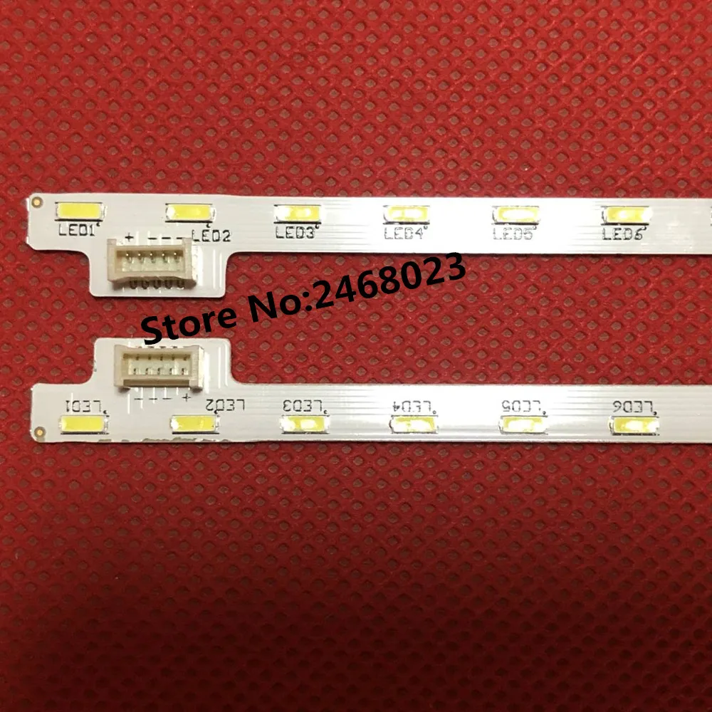 2pcs LED bande de rétro-éclairage pour KDL-49WD751 KDL-49WD752 73.49S02.D00-2-DX1 S490HF58 V0 96.49S02.001 STA490A34_Rev03_57LED_R L