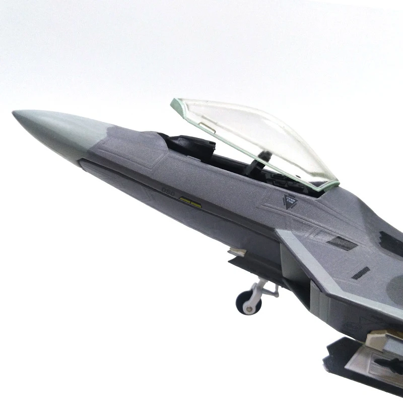 1/72 Scale Alloy Fighter F-22 US Air Force Aircraft F22 Raptor Model Toys Children Kids Gift for Collection