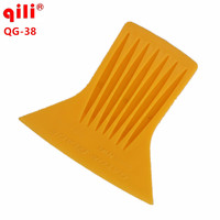 Qili QG-38 Horn Shape 3D Carbon Fiber Sticker Squeegee Window Film Installation Tint Scraper Tools