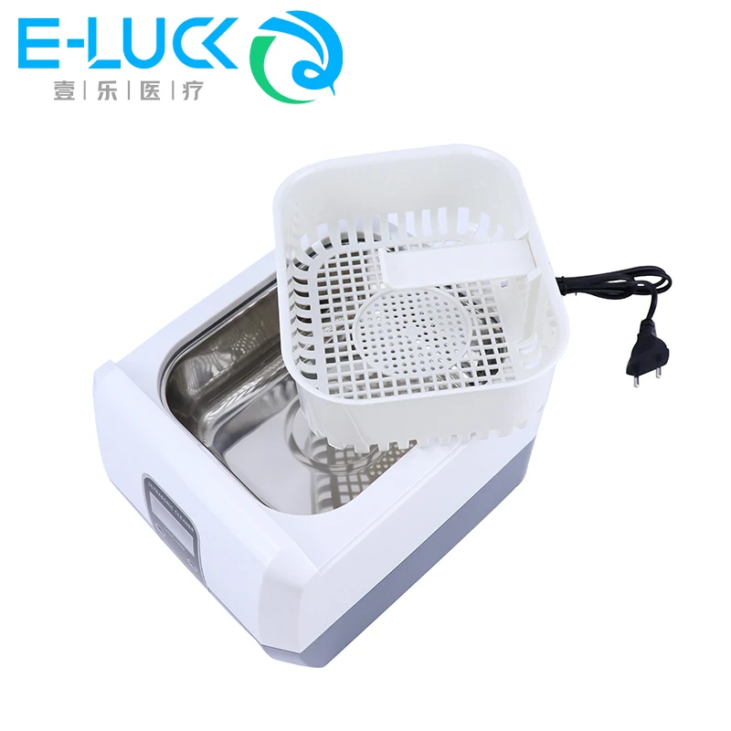 1pc Ultrasonic Cleaning Machine Small Desktop Glasses Dental Jewelry Digital Display Ultrasonic Cleaning