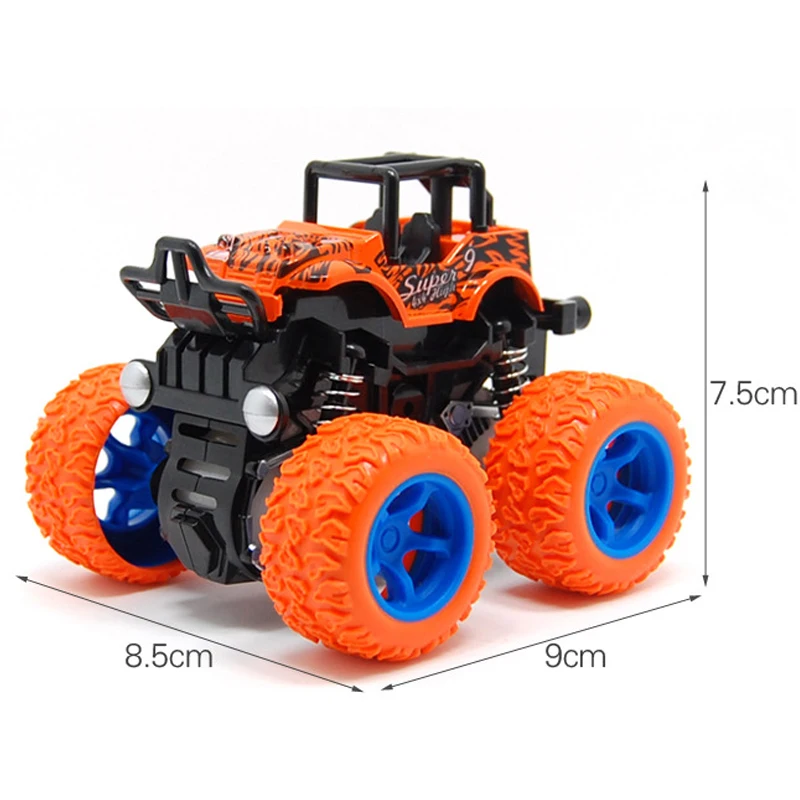 Inertia shockproof four-wheel drive SUV, child boy simulation vehicle model car, anti crash toy car baby car DS29