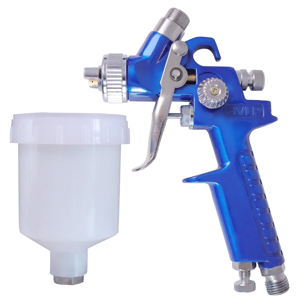 0.8 millimetri/1.0 millimetri ugello H-2000 pistola a spruzzo pneumatica + 2-in-1 separatore olio-acqua Set di utensili pneumatici