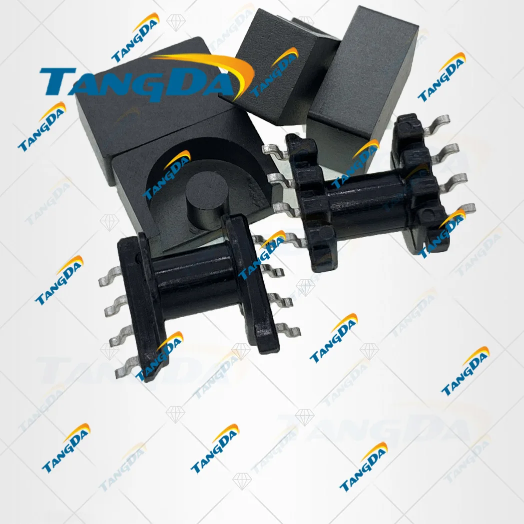 

TANGDA EP10 core EP 10 Bobbin magnetic core + skeleton 4+4 pin Transformers horizontal SMD Surface Mount 8p V