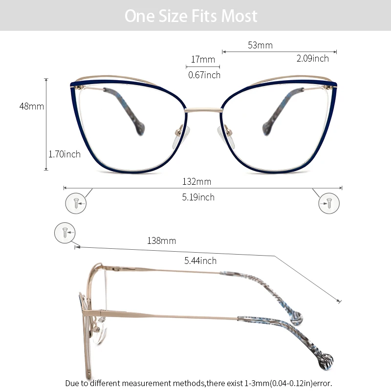 KANSEPT Metal Glasses Frame Women Cat Eye Myopia Computer Eyeglasses Frames 2022 Lady Stylish Eyewear High Quality MS3535
