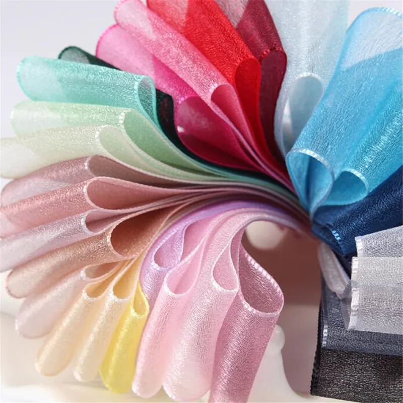 1Pair 120cm Elegant Organza Ribbon Shoe Laces Sport Shoes Sneakers Bowknot Flat Shoelaces Canvas Bootlaces Strings for Girls