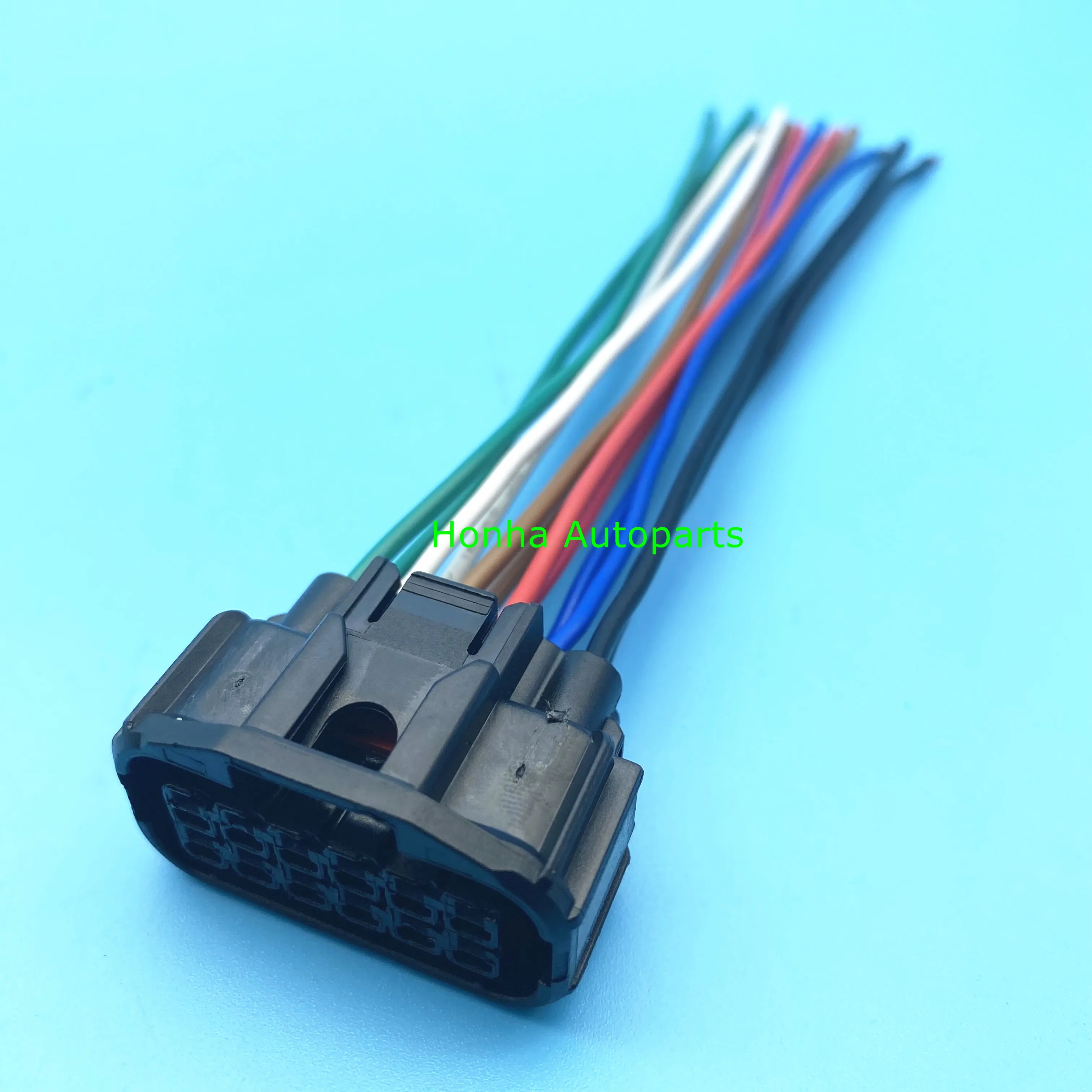 

Free Shipping 2/5/10/20/50pcs 12 pin 6189-7410 Automotive LED headlight connector wire harness