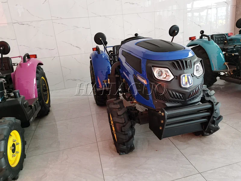 จีน Hydraulic สวนสี่ล้อรถแทรกเตอร์ Micro Orchard เรือนกระจกเครื่องรถแทรกเตอร์การเกษตร