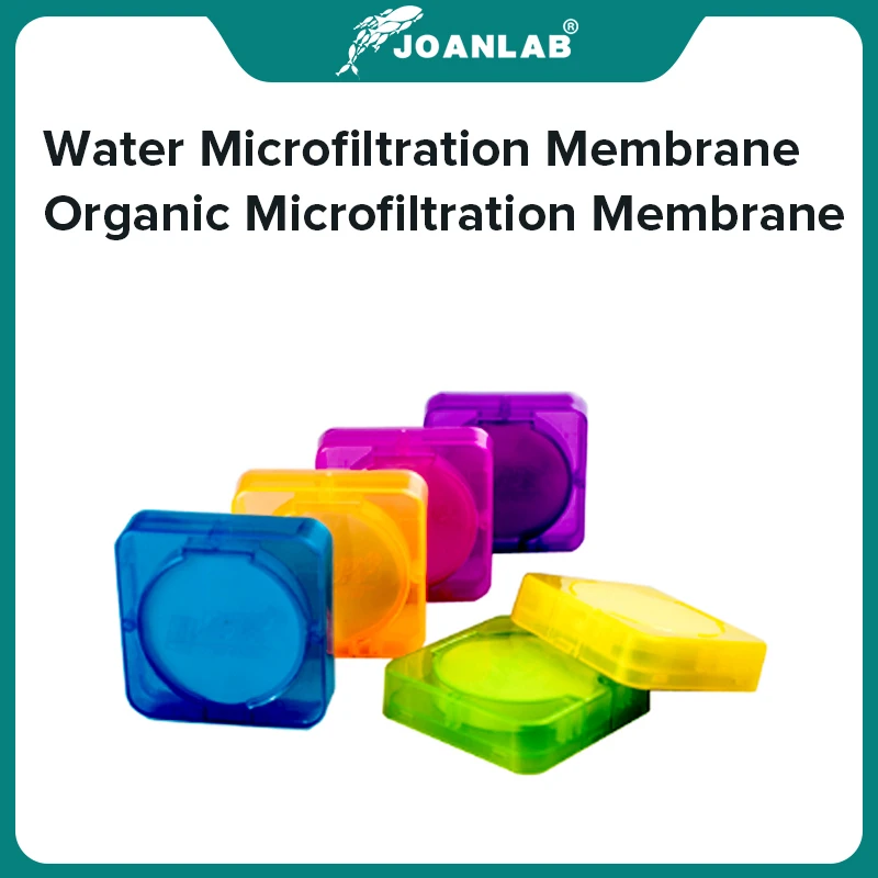 JOANLAB Laboratory Water Microfiltration Membrane Microporous 0.45um 0.22um Organic Microfiltration Membrane Diameter 50mm 100mm