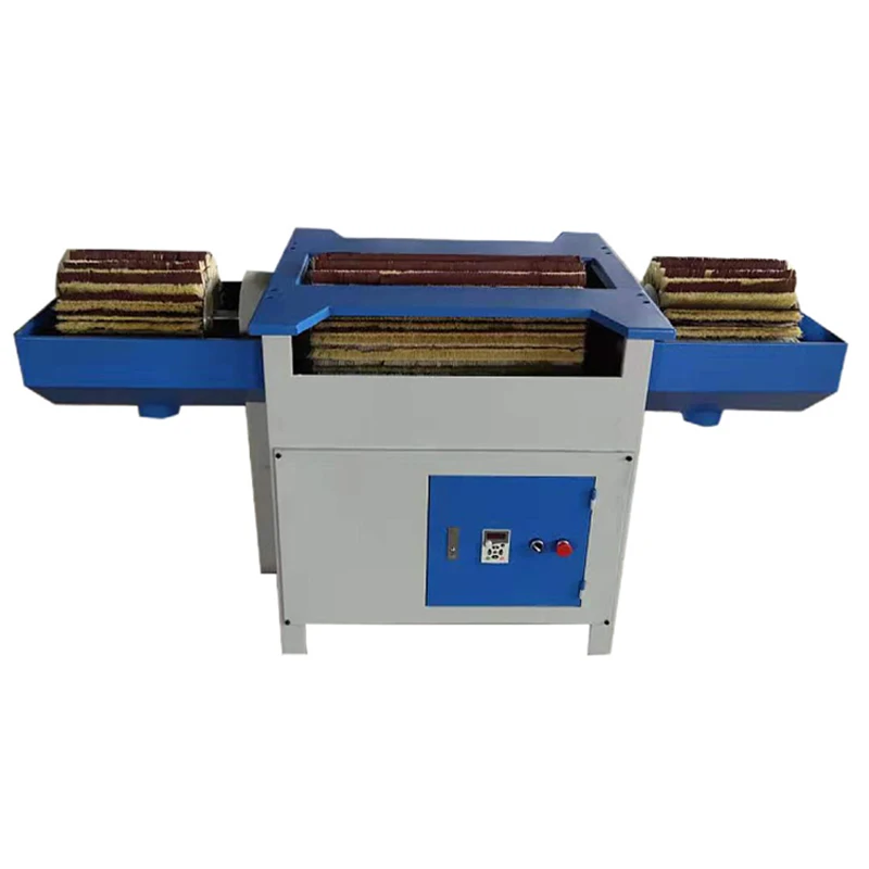 ไม้เครื่องขัด DM-300 ไม้ขัดและขัดเครื่องบันไดคอลัมน์ 1.5KW สามหัวขัดและขัด