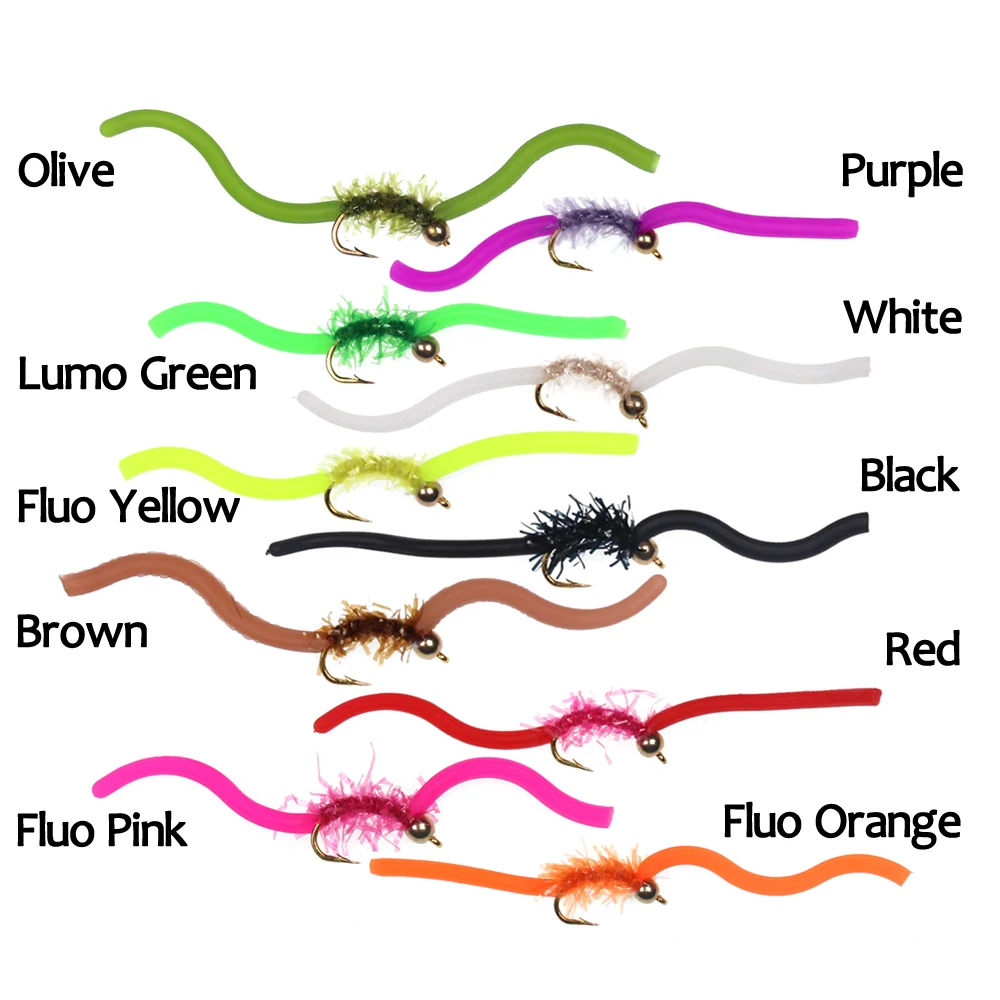 Bimoo señuelos artificiales colores vivos – trucha y grayling