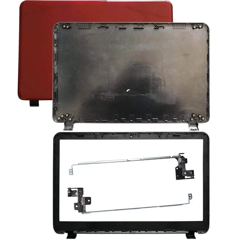 

For HP 250 255 256 G3 15-G 15-H 15-R 15-T 15-Z 15-G001XX 15-G010DX 15.6" Laptop Red Top LCD Back Cover/LCD Front Bezel/Hinges