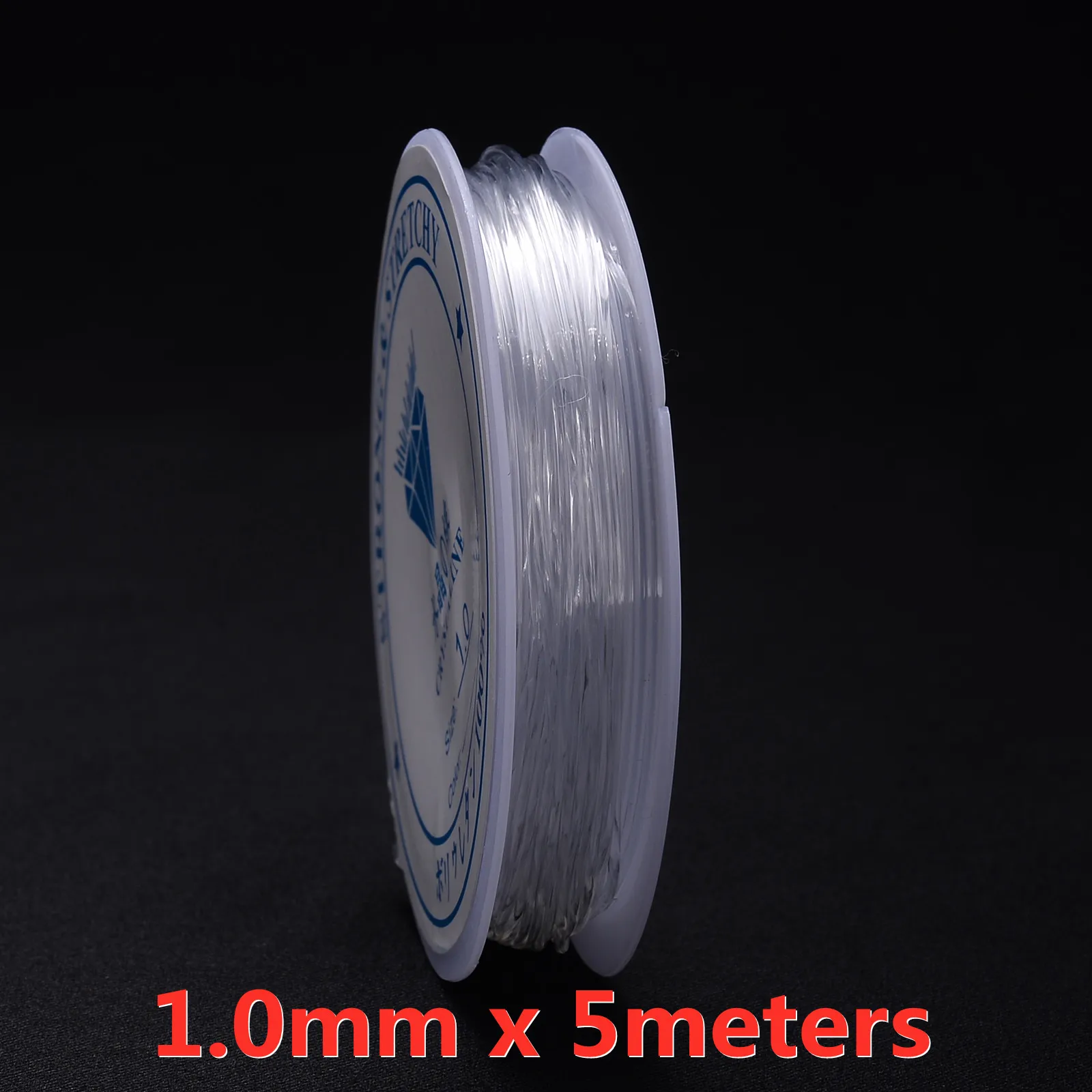 IYOE 0.5-1.5mm Elastisch Koord String Transparante Elastische Draad Voor Sieraden Maken Diy Armband Ketting Kralen accessoires