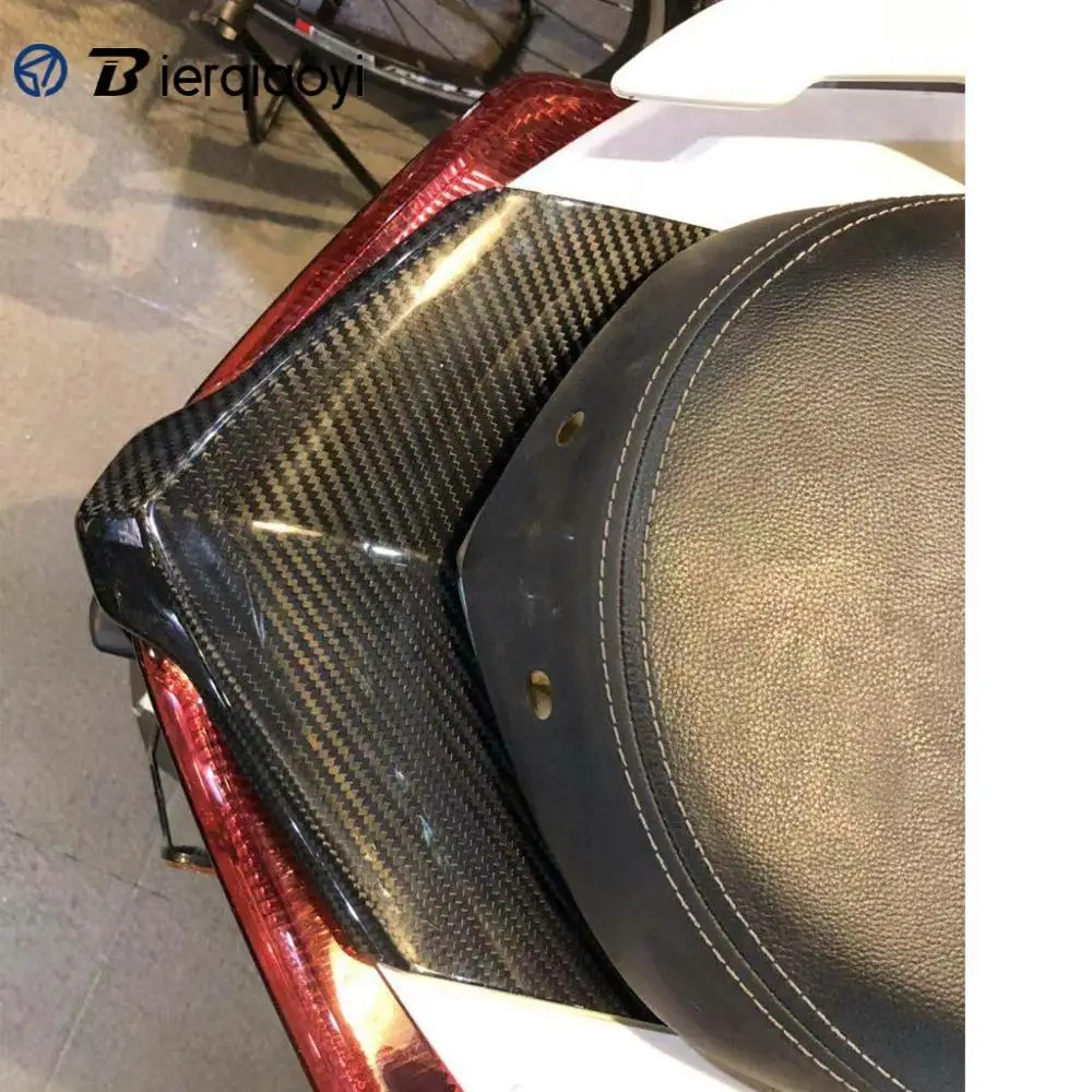 for Yamaha xmax 300 xmax 250 accessories Carbon Fiber x max 300 Tail Section Cover Wing Cover for yamaha x max 250 Bright Carbon