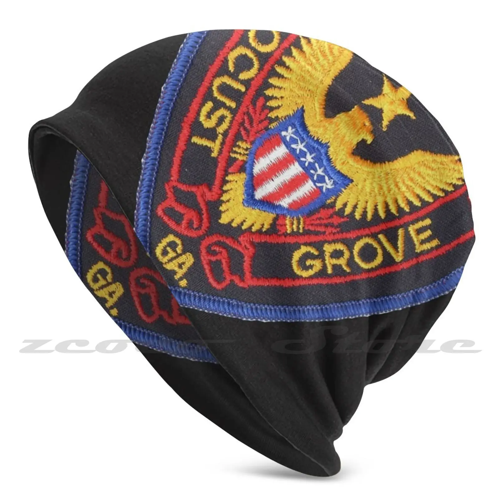 Locust Grove Police Personalized Pattern Knit Hats Plus Size Elastic Soft Cap Locust Grove Georgia Henry County Law Enforcement