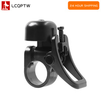 Scooter Bell Horn Aluminum Alloy Ring Bell General For Xiaomi Mijia M365 pro Electric Scooter Acessory Skateboard black Bell