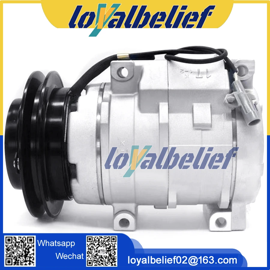 10S17C AC Compressor For Toyota PRADO 120 SERIES KZJ120R DIESEL 3.0 1KZ-FE 4471805400 883106A150 447180-540B 447220-5170 PV1