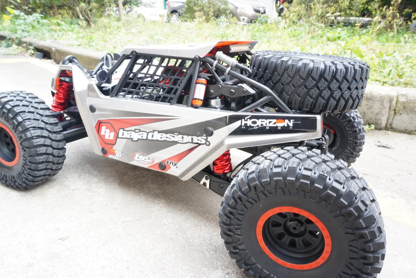 Losi Super Rock Rey 1/6 Shock-Proof Stofkap Zand En Steen Waterdichte Olie-Proof